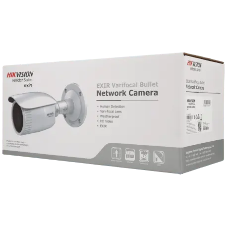 Caméra HIKVISION compactes IP avec 4 mégapixels et objectif zoom optique / Référence HWI-B640HA-Z - TSA Distribution