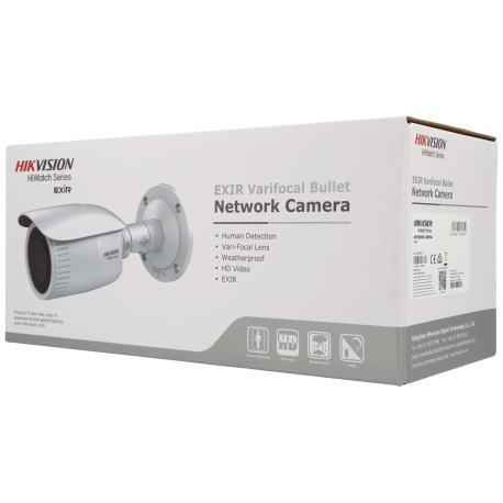 Caméra HIKVISION compactes IP avec 4 mégapixels et objectif zoom optique / Référence HWI-B640HA-Z