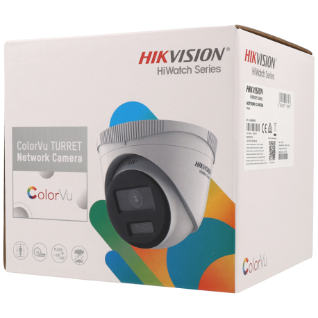 Caméra HIKVISION mini-dôme IP avec 4 mégapixels et objectif fixe / Référence HWI-T249HA