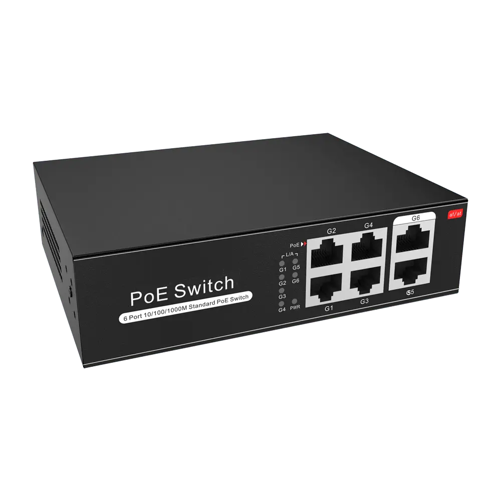 Switch PoE / Référence SW0604POE-G-65-E - TSA Distribution