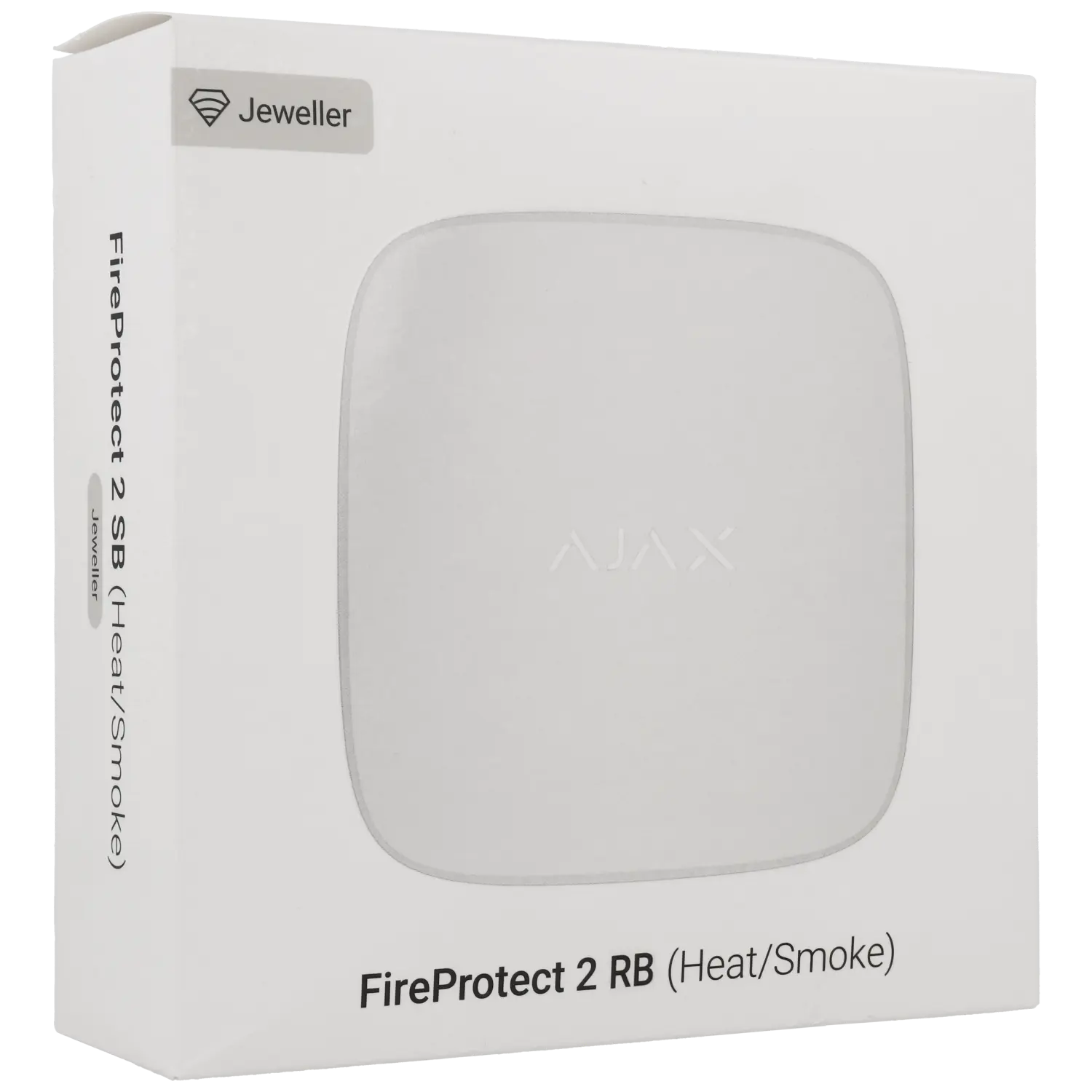 Détecteur d'incendie fumée et chaleur AJAX / Référence FIREPROTECT2-HS-RB-W