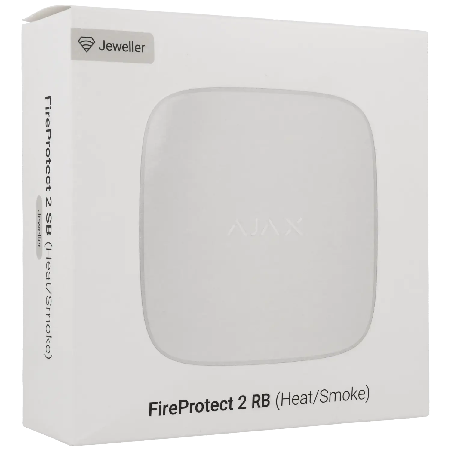 Détecteur d'incendie fumée et chaleur AJAX / Référence FIREPROTECT2-HS-RB-W
