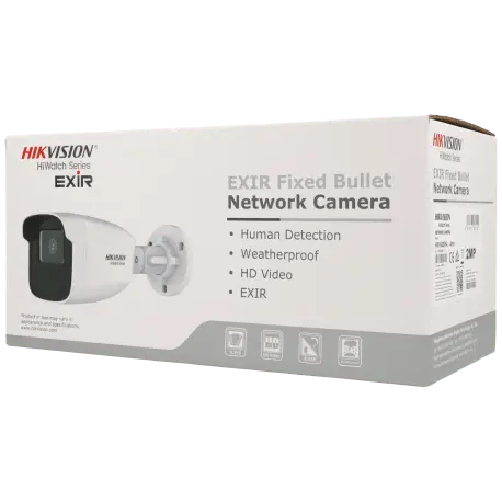 Caméra HIKVISION compactes IP avec 4 mégapixels et objectif fixe / Référence HWI-B440HA - TSA Distribution