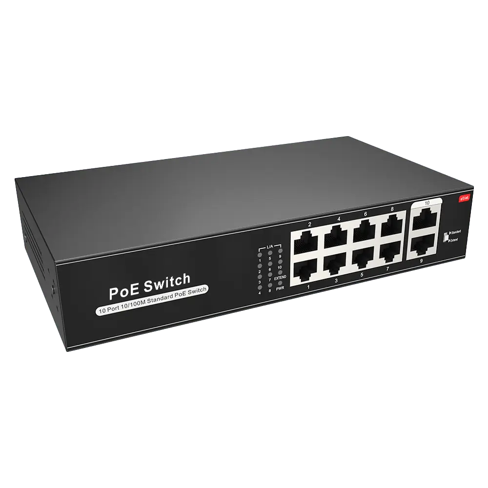 Switch PoE / Référence SW1008POE-100-E - TSA Distribution