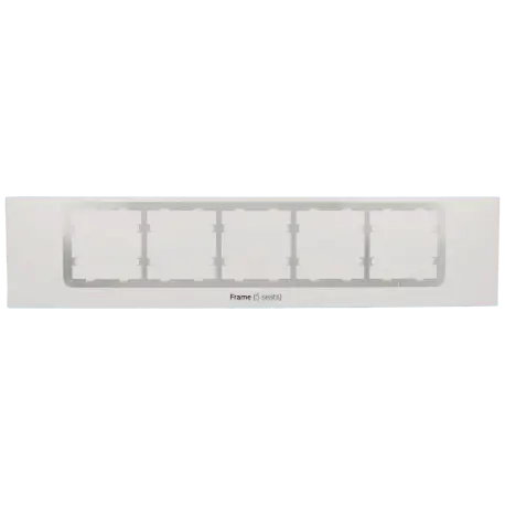 Cadre pour 5 interrupteurs AJAX / Référence FRAME-5 - TSA Distribution