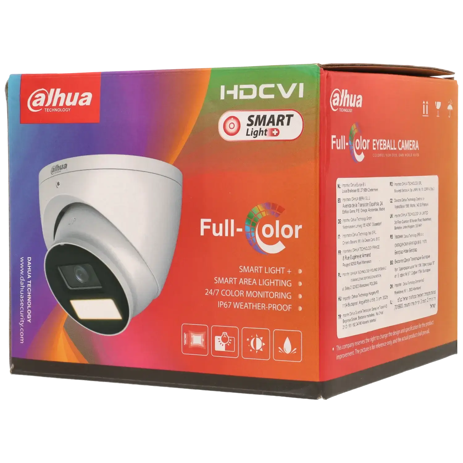 Caméra mini dôme DAHUA hd-cvi avec 2 mégapixels et objectif fixe