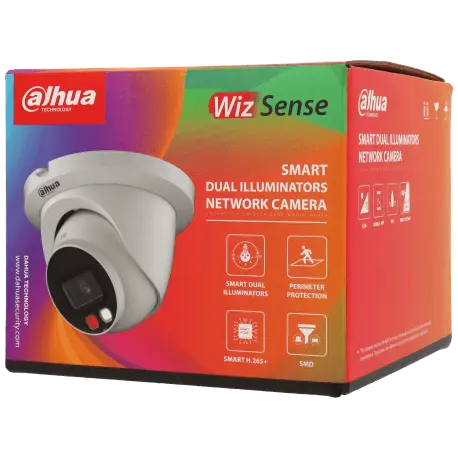 Caméra DAHUA mini-dôme IP avec 4 mégapixels et objectif fixe / Référence IPC-HDW2449TM-S-IL - TSA Distribution