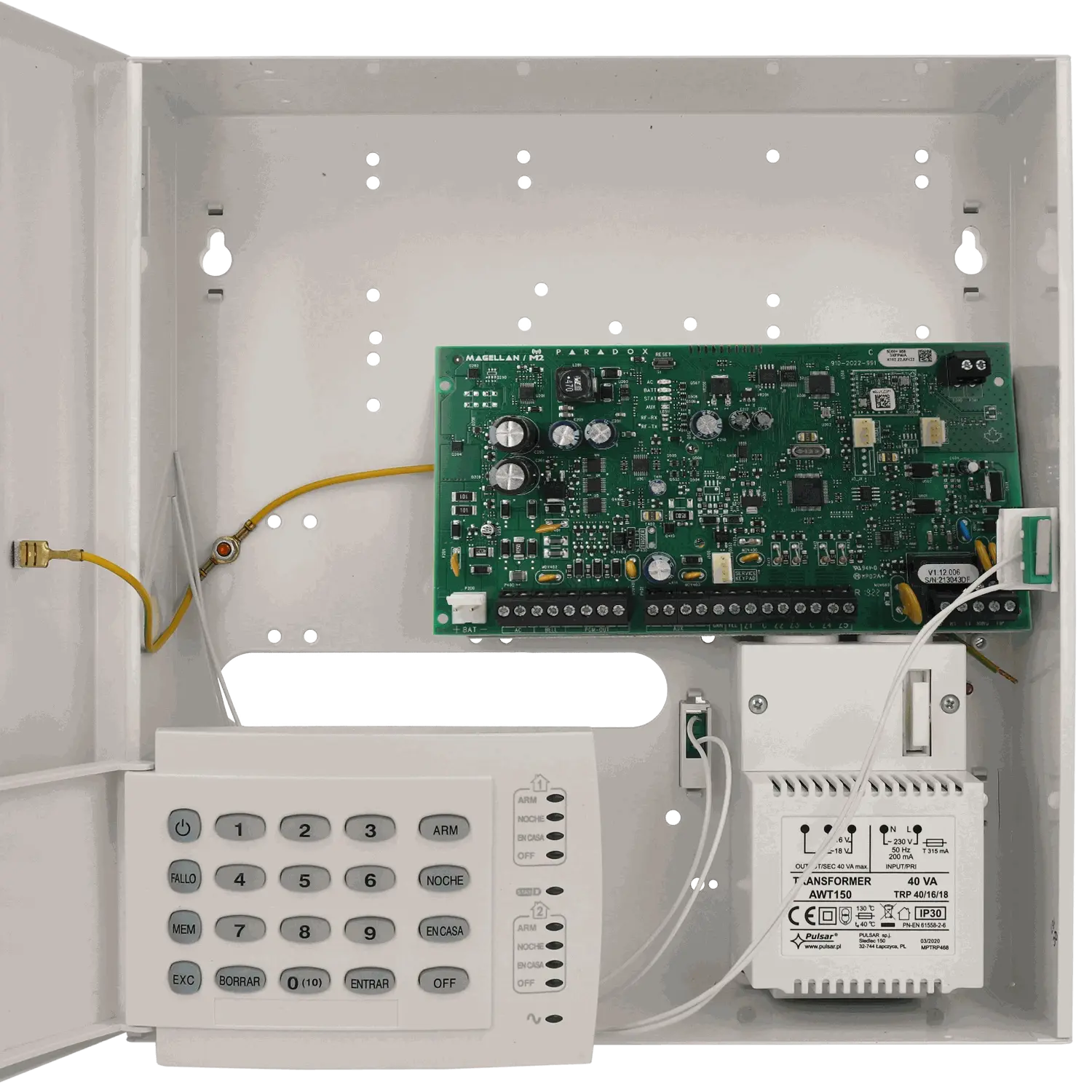 Kit PARADOX / Référence KIT-PARADOX-MG5050+-BOX/L-K10H - TSA Distribution