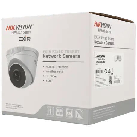 Caméra HIKVISION mini-dôme IP avec 4 mégapixels et objectif fixe / Référence HWI-T240HA - TSA Distribution