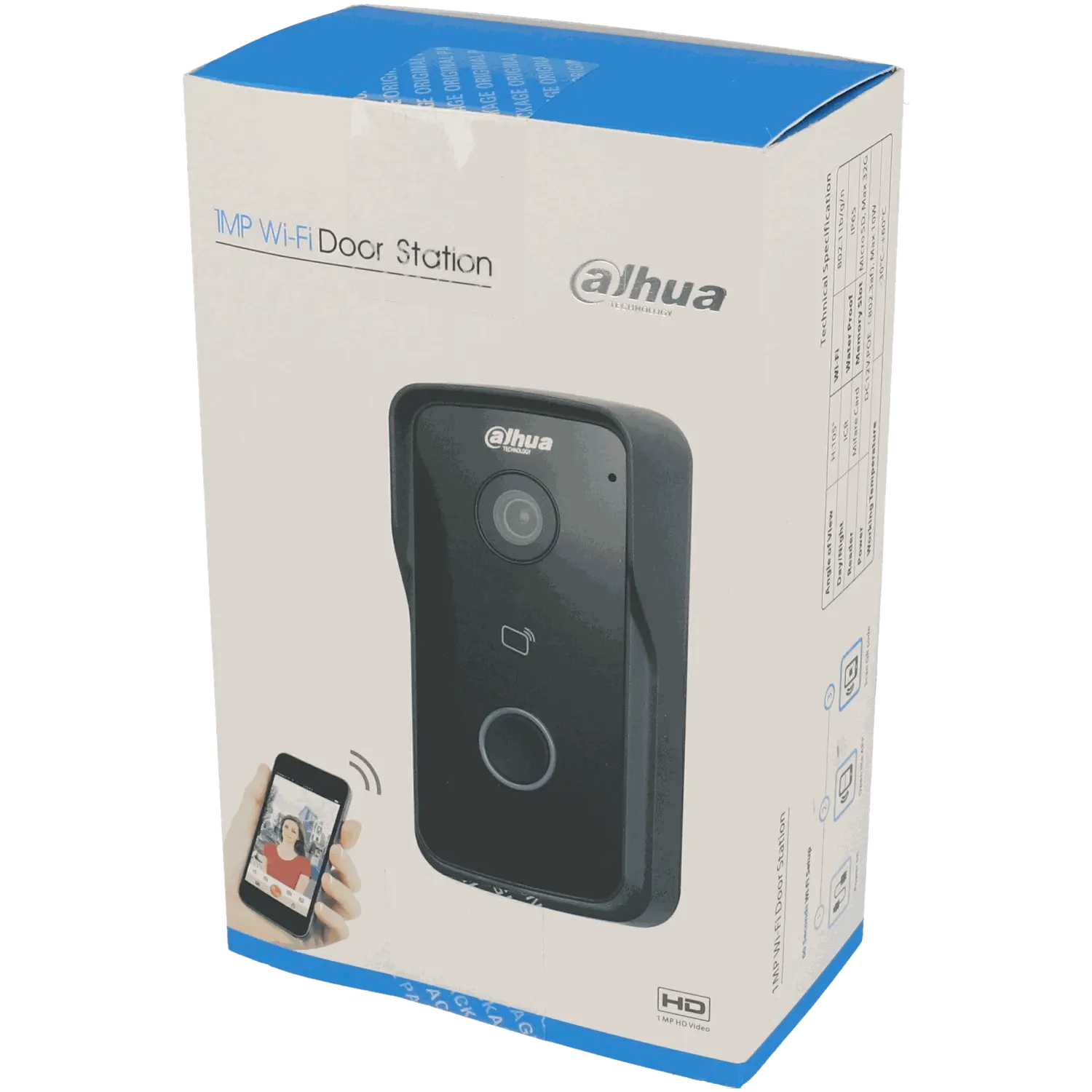 Portier vidéo DAHUA IP de surface