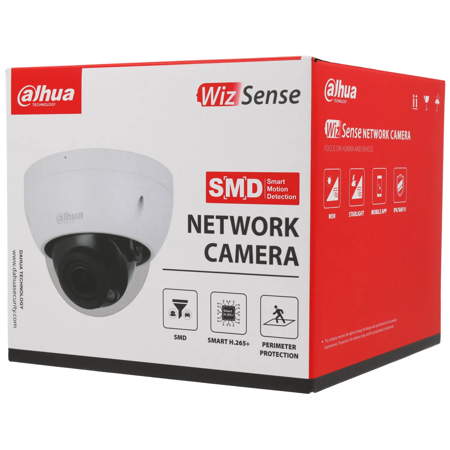 Caméra DAHUA mini dôme IP avec 5 mégapixels et objectif zoom optique / Référence IPC-HDBW2541R-ZS