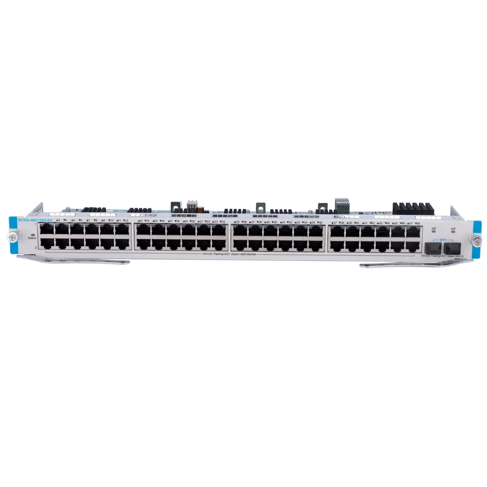 Carte d'interface Reyée pour commutateur modulaire / Référence RG-M7000-48GT2XS-EA - TSA Distribution