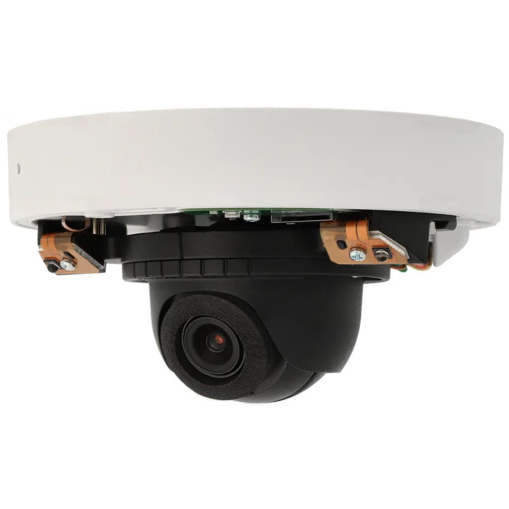 Caméra AJAX mini-dôme IP avec 8 mégapixels et objectif fixe / Référence DOMECAM-MINI-8-W - TSA Distribution