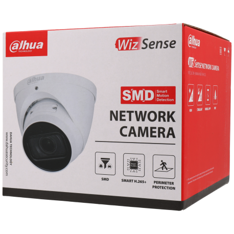 Caméra DAHUA mini dôme IP avec 2 mégapixels et objectif zoom optique / Référence IPC-HDW2241T-ZS
