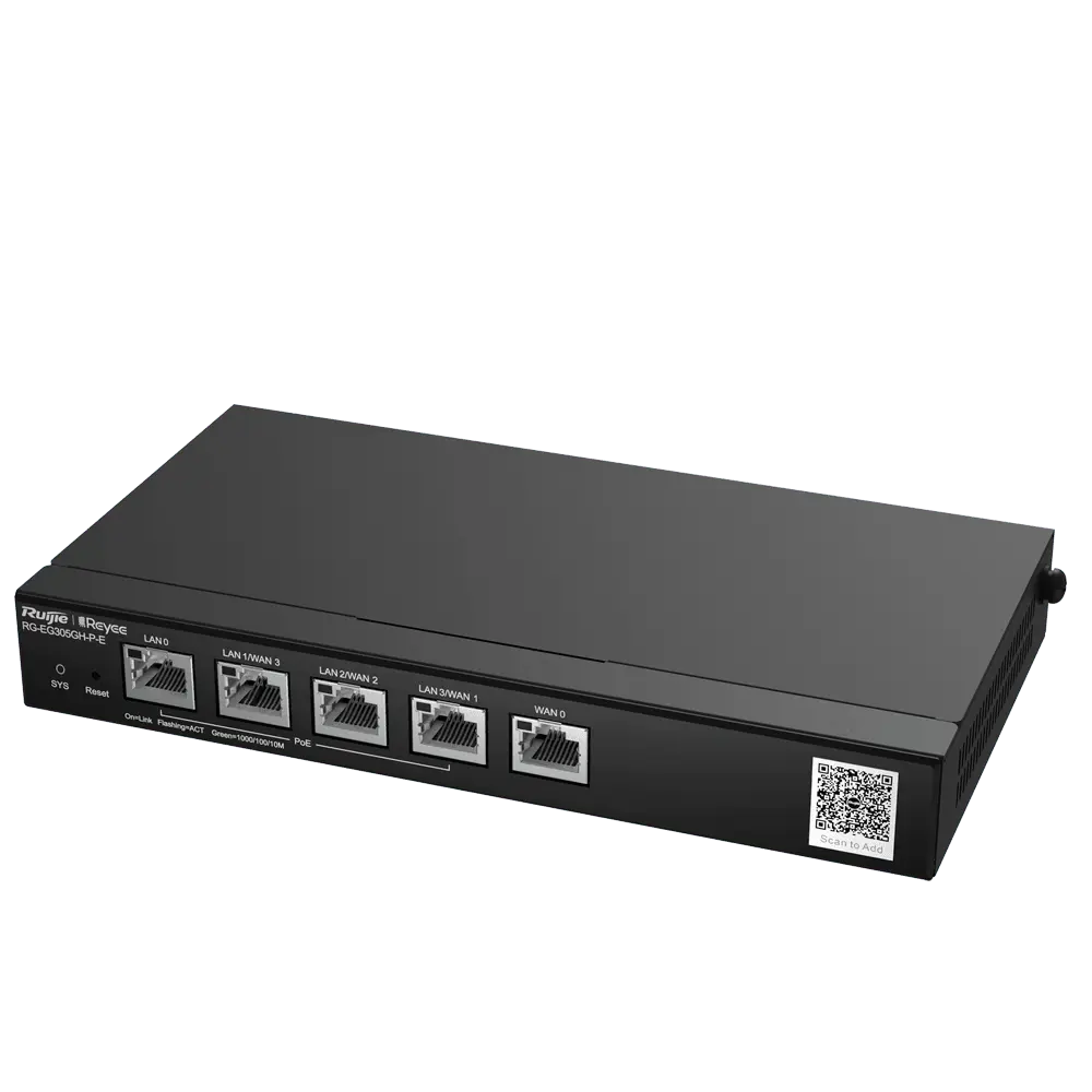 Routeur Reyee PoE contrôleur Cloud / Référence RG-EG305GH-P-E - TSA Distribution