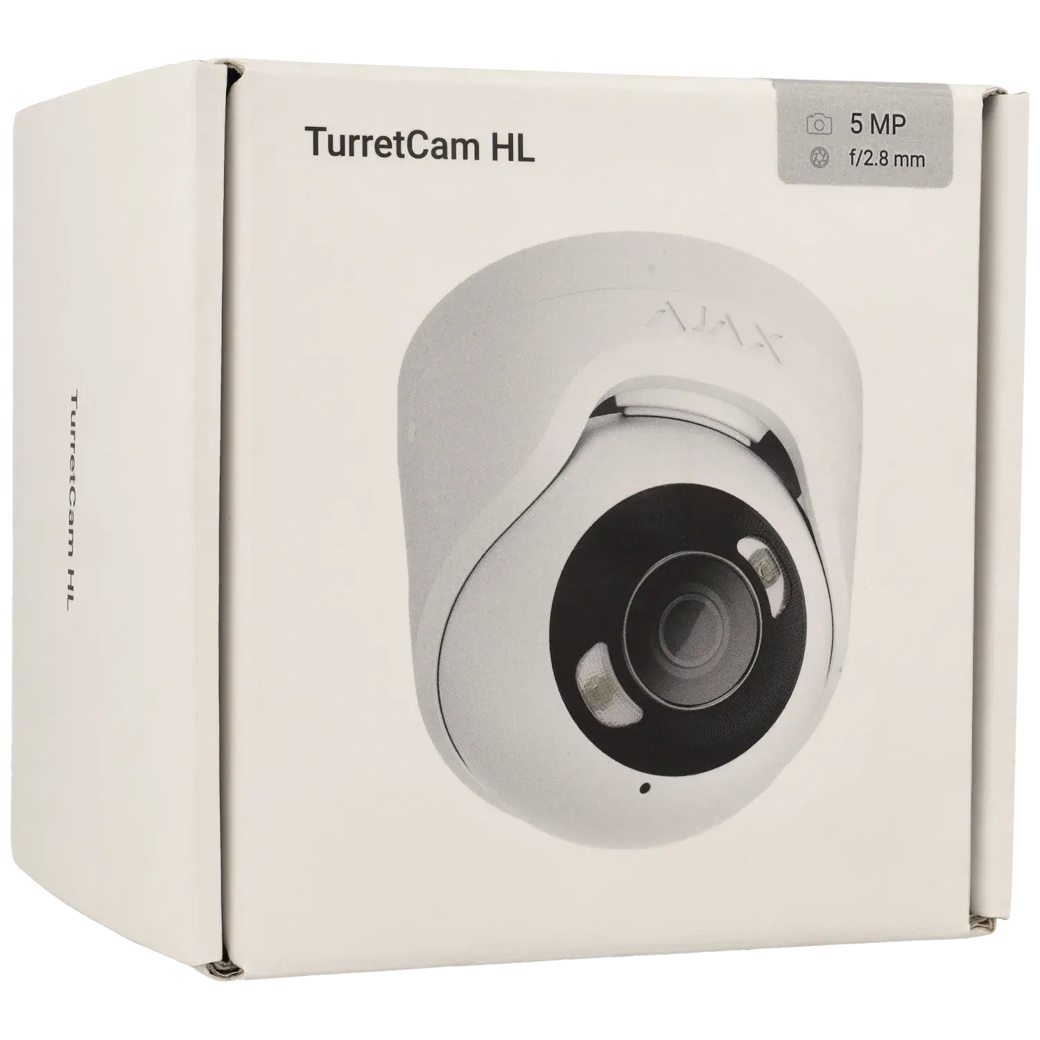 Caméra AJAX mini-dôme IP avec 5 mégapixels et objectif fixe / Référence TURRETCAM-5-HL-W TSA Distribution