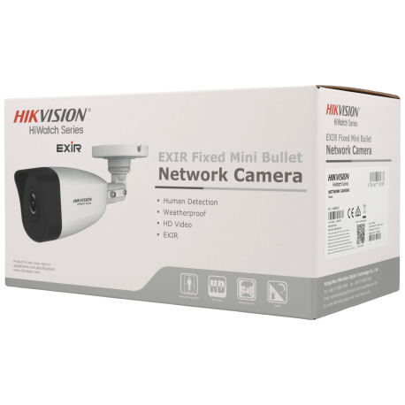 Caméra IP HIKVISION compactes avec 4 mégapixels et objectif fixe / Référence HWI-B140HA