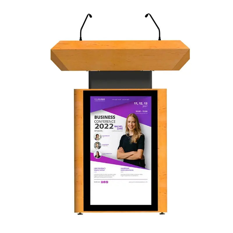 Pupitre de conférence multimédias numérique TEMAS TW23P / Référence TEMTW23P - TSA Distribution