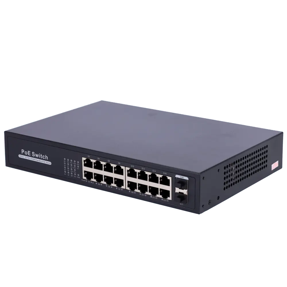 Switch PoE / Référence SW1816POE-GF-250-E - TSA Distribution