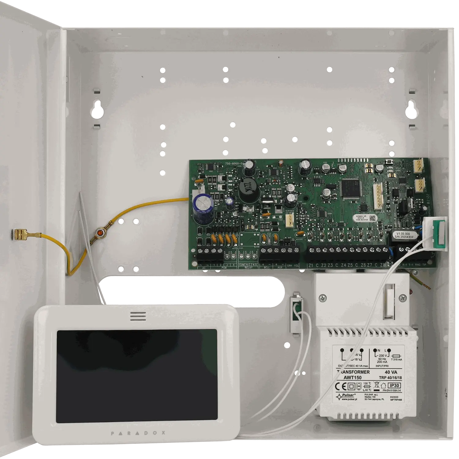 Kit PARADOX / Référence KIT-PARADOX-SP6000+-BOX/L-TM50 - TSA Distribution
