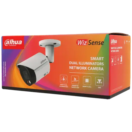 Caméra DAHUA compactes IP avec 4 mégapixels et objectif fixe / Référence IPC-HFW2449S-S-IL - TSA Distribution