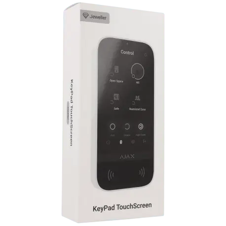 Clavier AJAX sans fil / Référence KEYPADTOUCHSCREEN-W - TSA Distribution