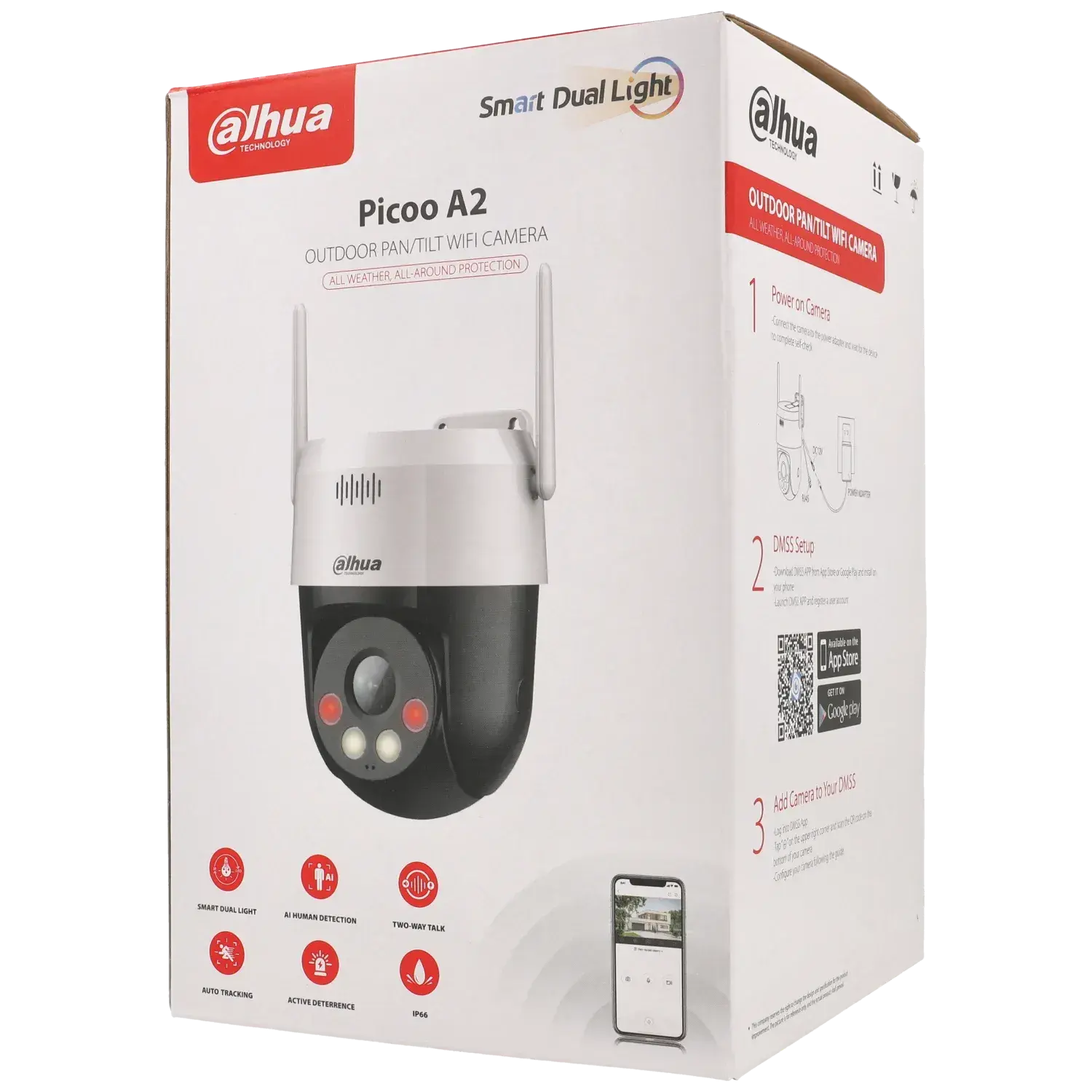 Caméra PTZ IP avec 5 mégapixels et objectif fixe / Référence P5AE-PV TSA Distribution