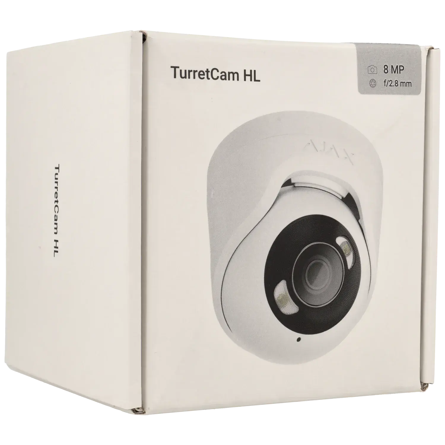 Caméra AJAX mini-dôme IP avec 8 mégapixels et objectif fixe / Référence TURRETCAM-8-HL-W