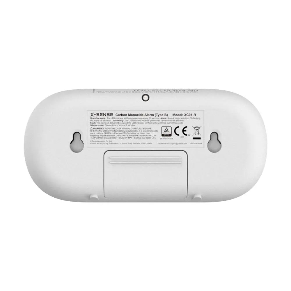Détecteur de monoxyde de carbone autonome X-SENSE