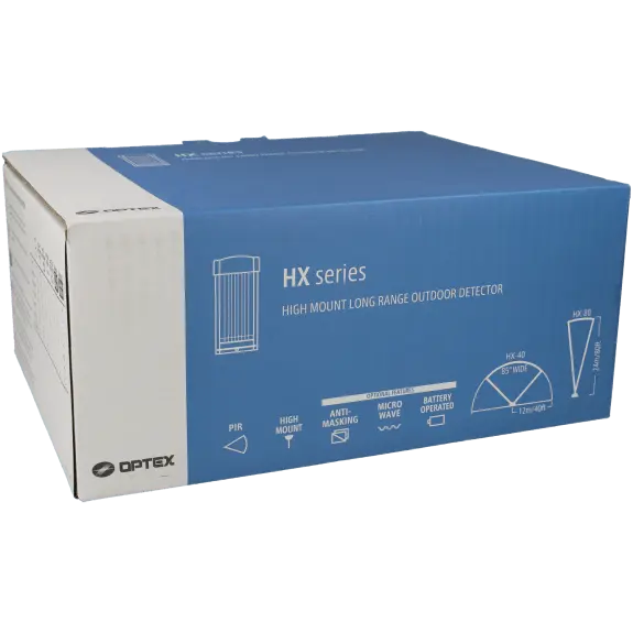 Détecteur volumétrique filaire OPTEX / Référence HX-80N - TSA Distribution