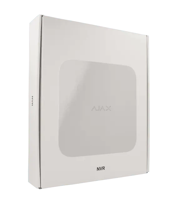 Enregistreur IP AJAX pour 8 canaux et 8 mpx de résolution / Référence NVR108-W - TSA Distribution