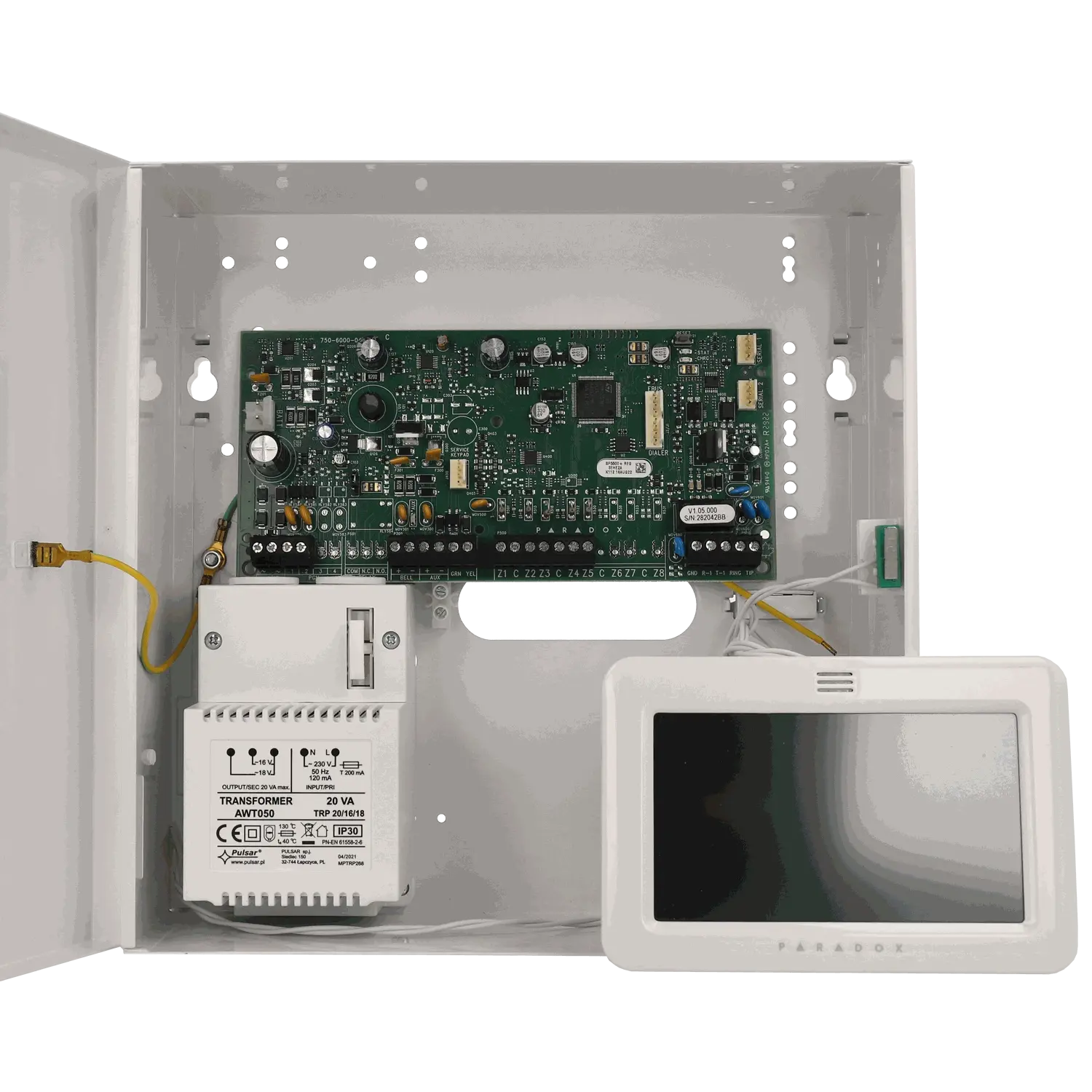 Kit PARADOX / Référence KIT-PARADOX-SP5500+-BOX/S-TM50 - TSA Distribution