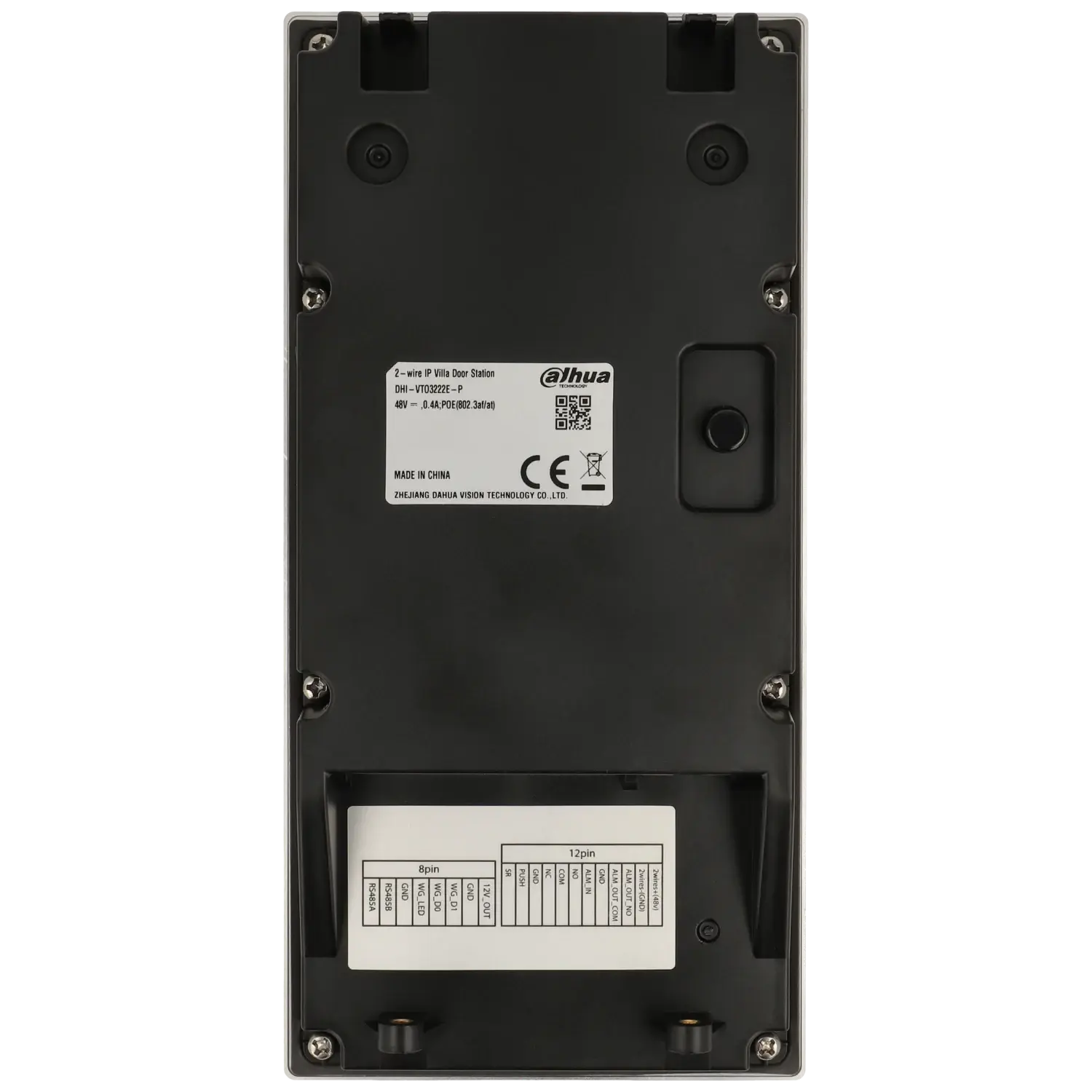 Portier vidéo 2 fils - IP de surface - encastrer / Référence VTO3222E-P - TSA Distribution