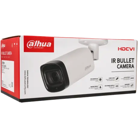 Caméra DAHUA compactes HD-CVI avec 5 mégapixels et objectif zoom optique / Référence HAC-HFW1500R-Z-IRE6-A-S2 - TSA Distribution