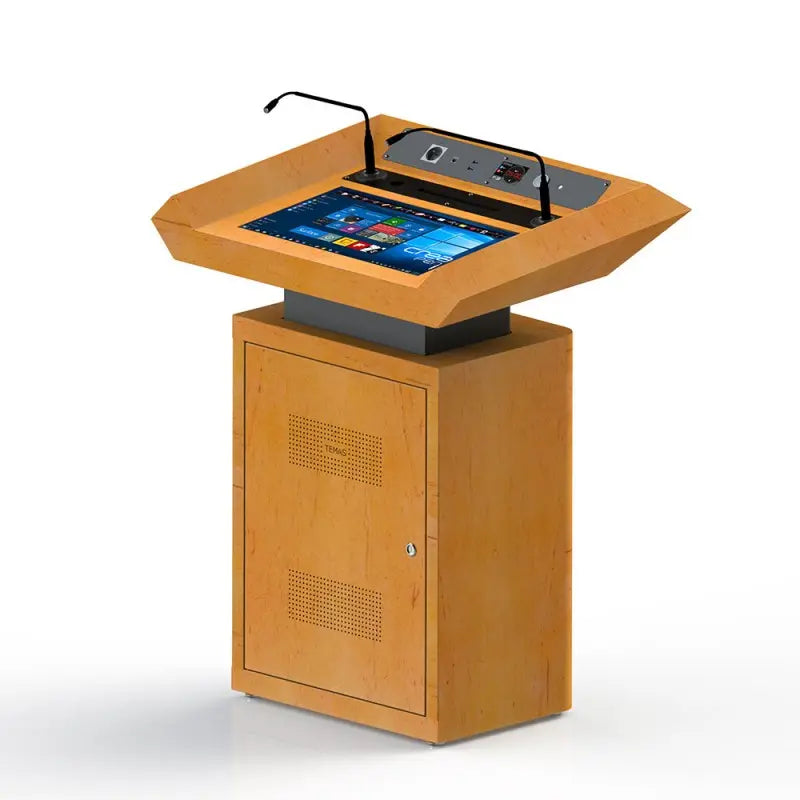 Pupitre de conférence multimédias numérique TEMAS TW23P-A sans écran façade / Référence TEMTW23PA - TSA Distribution