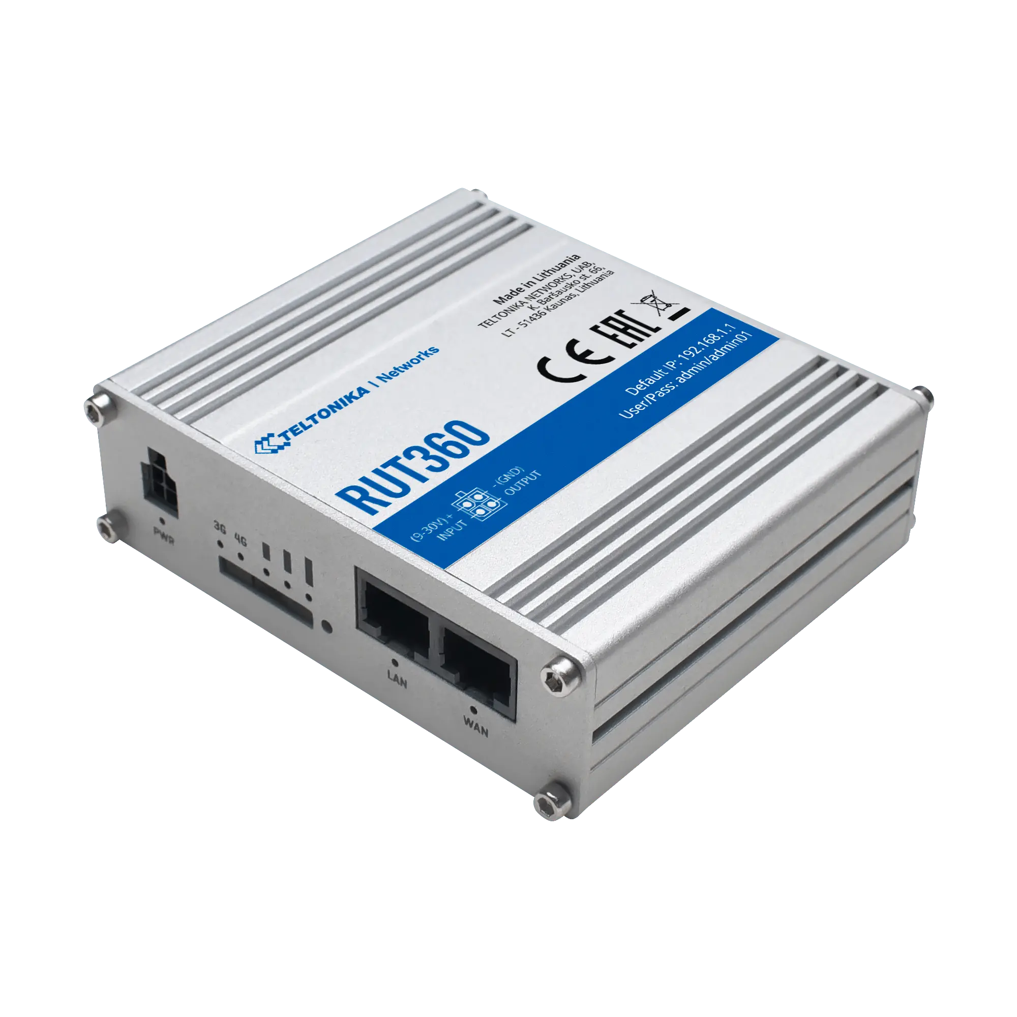 Routeur Teltonika 4G Industriel / Référence TK-RUT360 - TSA Distribution