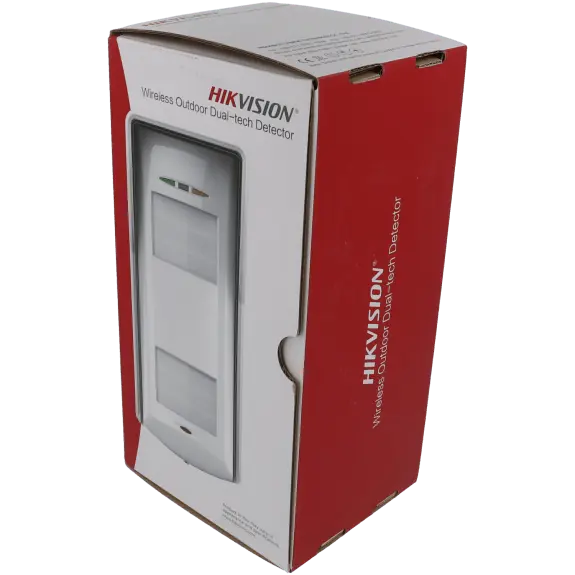 Détecteur volumétrique double technologie sans fils HIKVISION / Référence DS-PD2-T12P-WEL - TSA Distribution