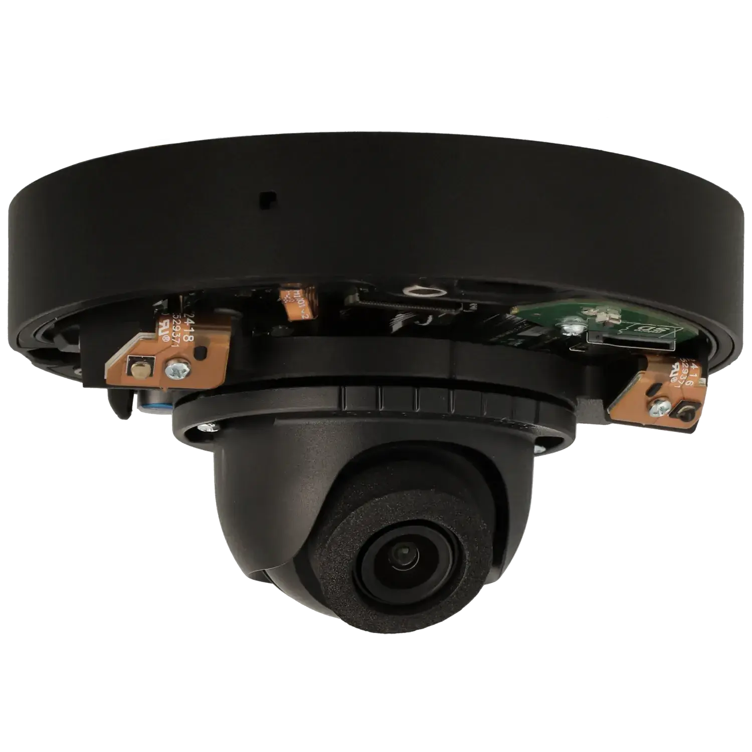 Caméra AJAX mini-dôme IP avec 5 mégapixels et objectif fixe / Référence DOMECAM-MINI-5-B - TSA Distribution