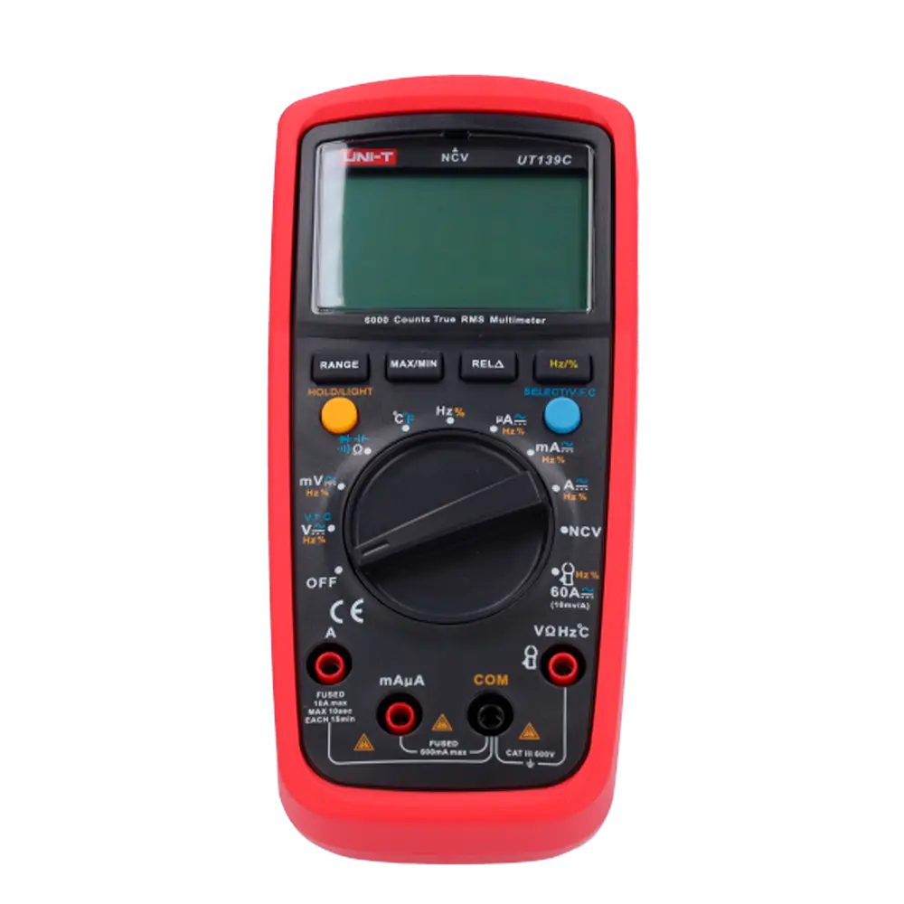 Multimètre numérique avec fonction True RMS / Référence UT139C - TSA Distribution