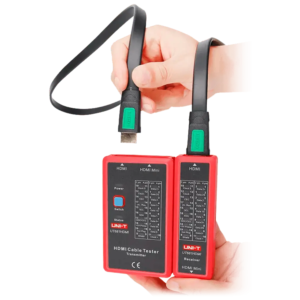 Testeur de câbles UNI-T / Référence UT681HDMI - TSA Distribution