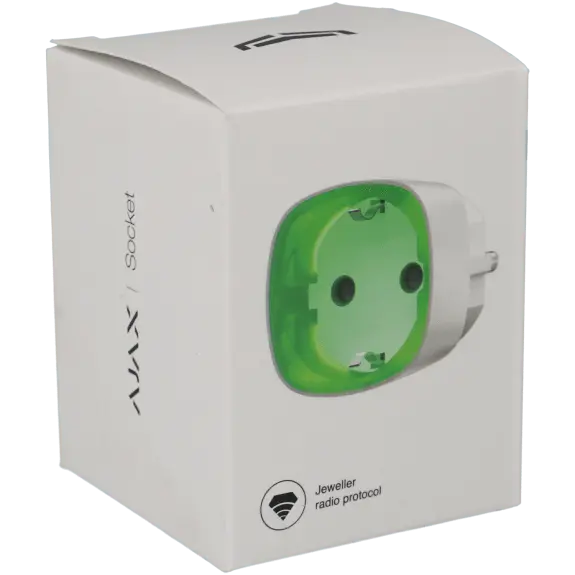 Prise intelligente AJAX / Référence SOCKET-W - TSA Distribution