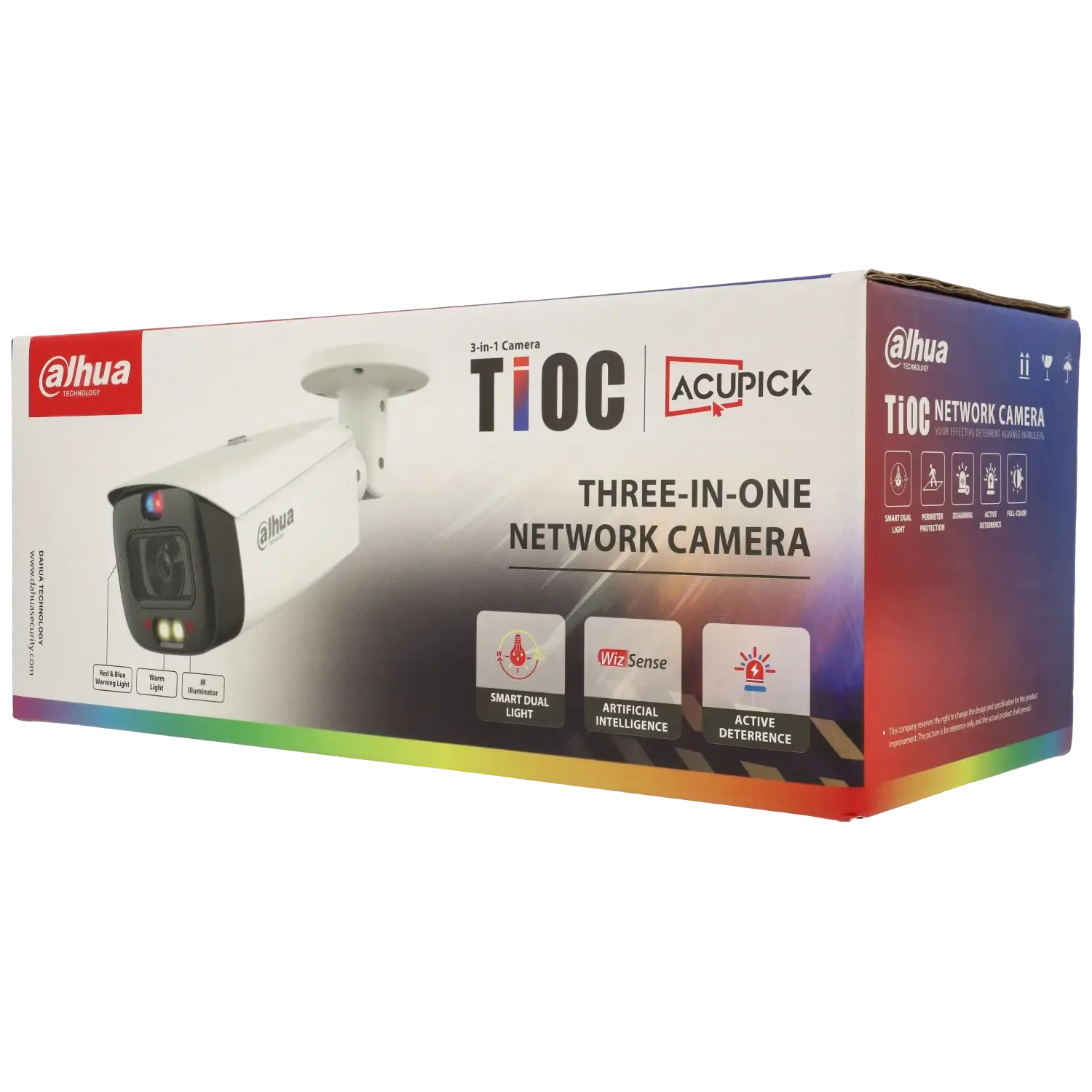 Caméra DAHUA compactes IP avec 5 mégapixels et objectif fixe / Référence IPC-HFW3549T1-AS-PV-S5-3.6MM TSA Distribution