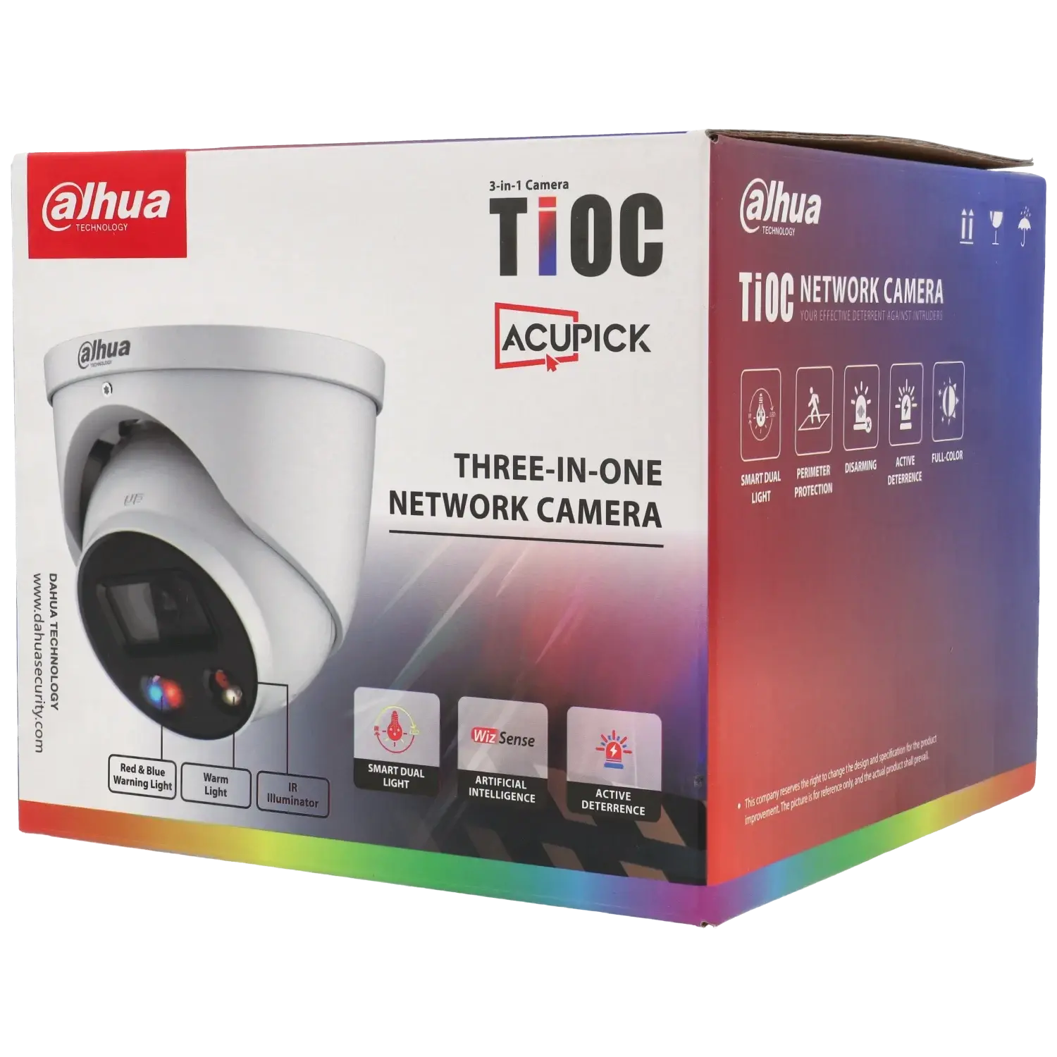 Caméra DAHUA mini-dôme IP avec 4 mégapixels et objectif fixe / Référence IPC-HDW3449H-AS-PV-S5