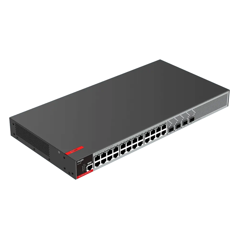 Switch Cloud L2+ Ruijie / Référence RG-S2915-24GT4MS-L - TSA Distribution