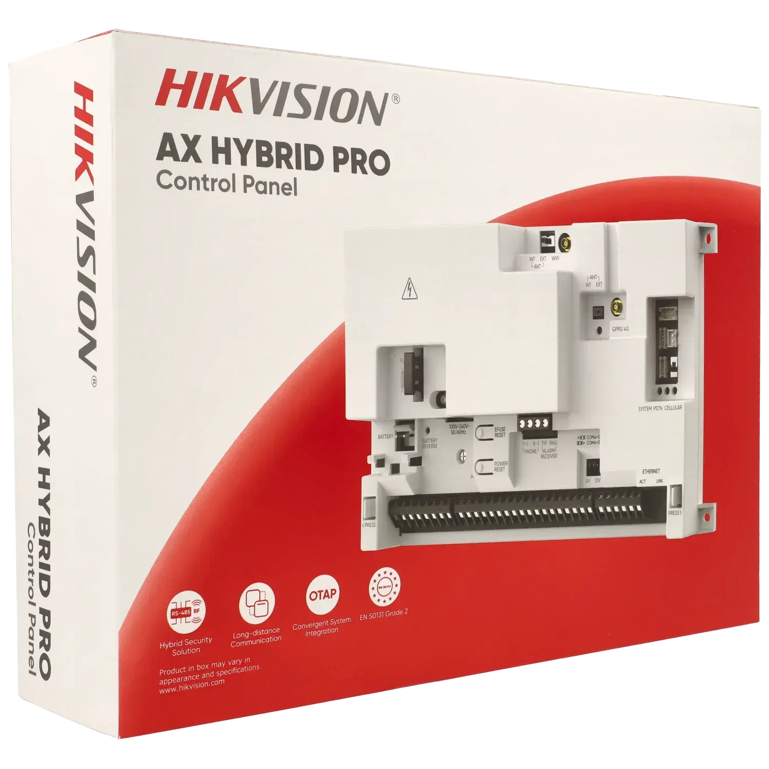 Centrale HIKVISION hybride à 64 zones / Référence DS-PA502-64 TSA Distribution