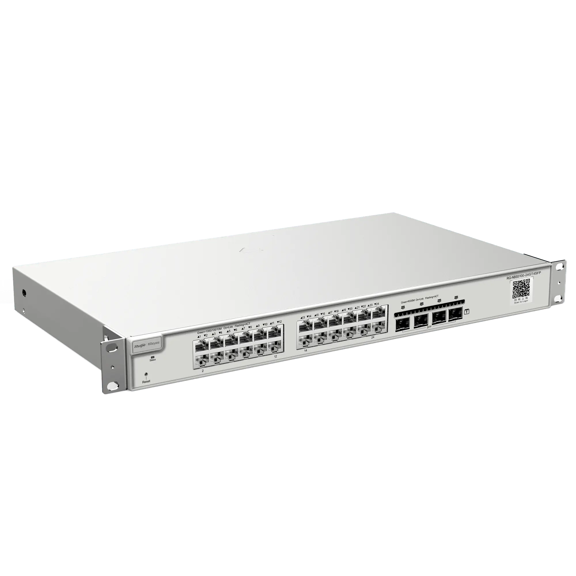 Switch Cloud 3 Reyee / Référence RG-NBS5100-24GT4SFP - TSA Distribution
