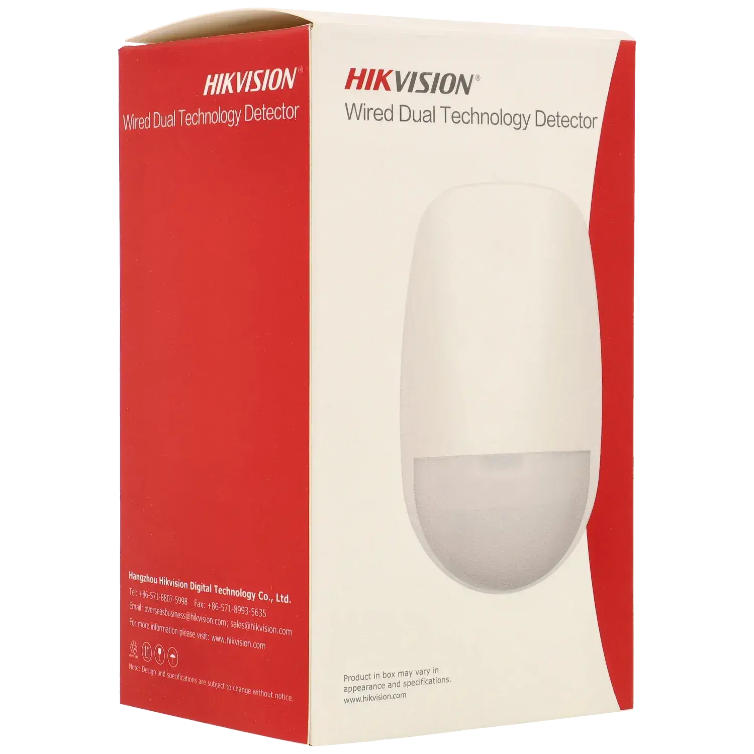 Détecteur volumétrique double technologie filaire HIKVISION