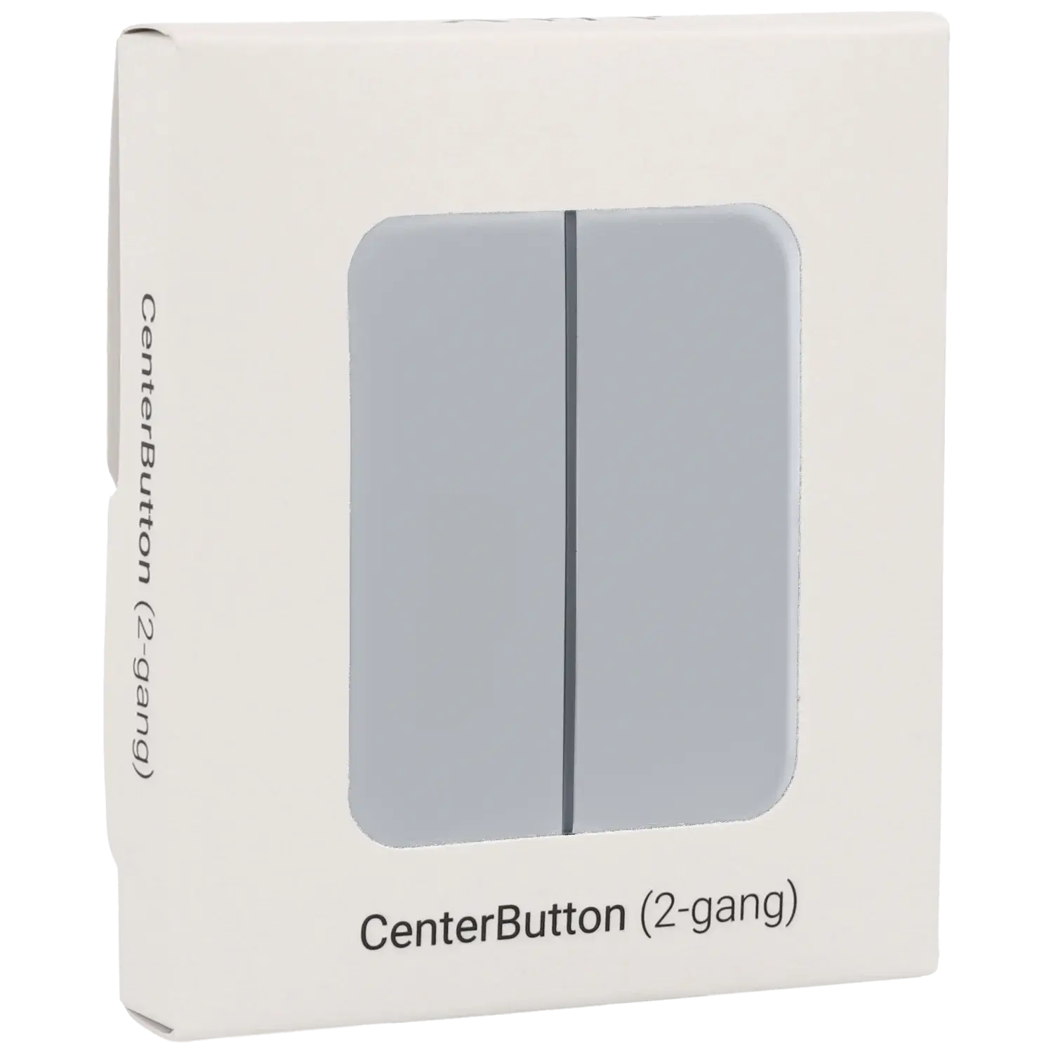 Double panneau d'interrupteurs central AJAX / Référence CENTERBUTTON-2G-FOG TSA Distribution