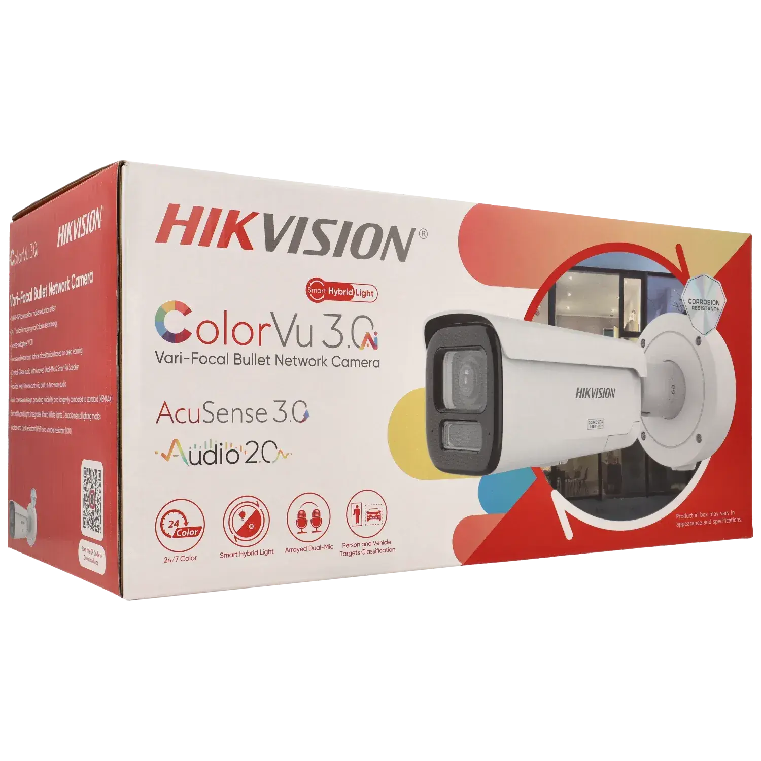 Caméra HIKVISION compactes IP avec 8 mégapixels et objectif zoom optique / Référence DS-2CD2687G3-LIZS2UY/SL TSA Distribution