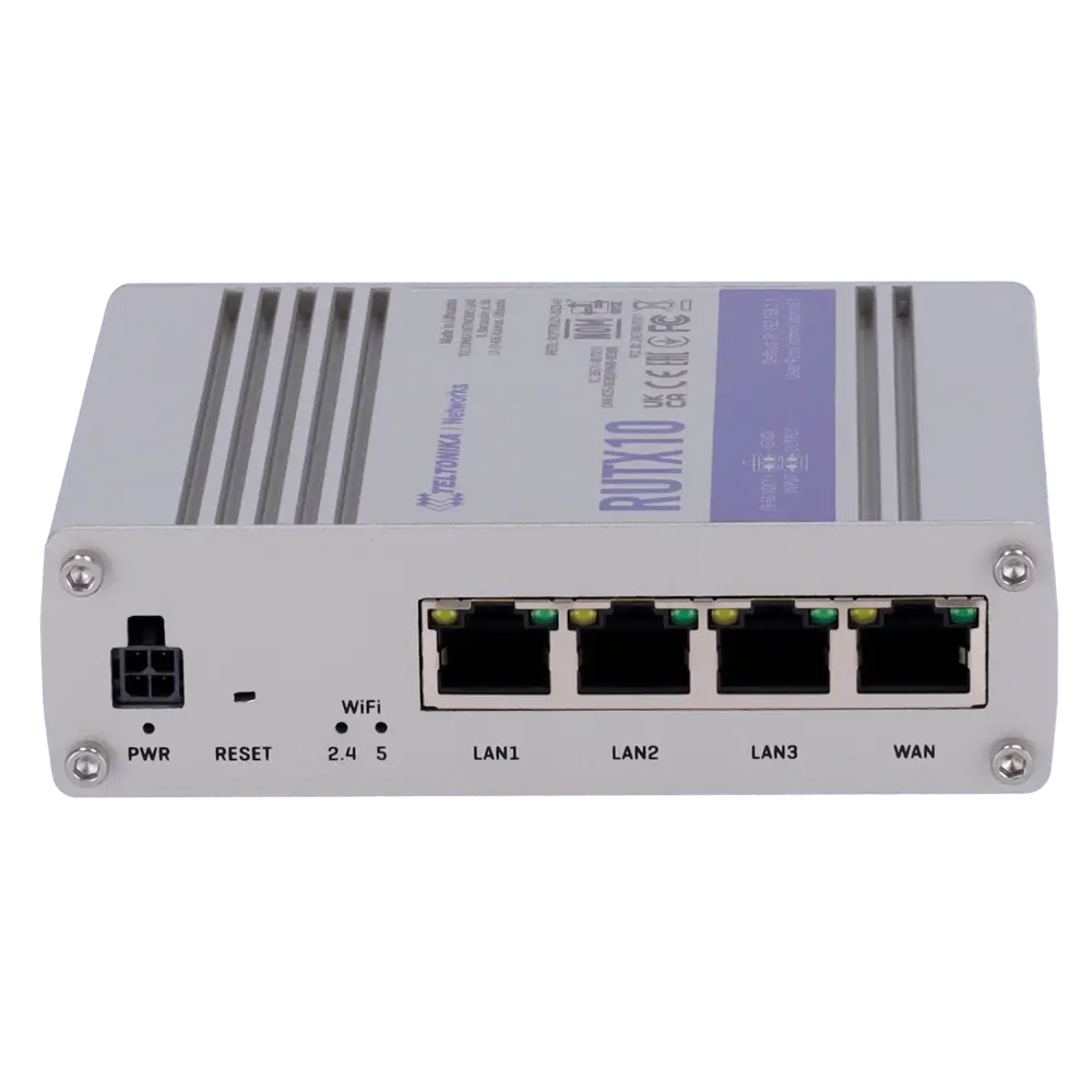 Routeur industriel Teltonika / Référence TK-RUTX10 - TSA Distribution